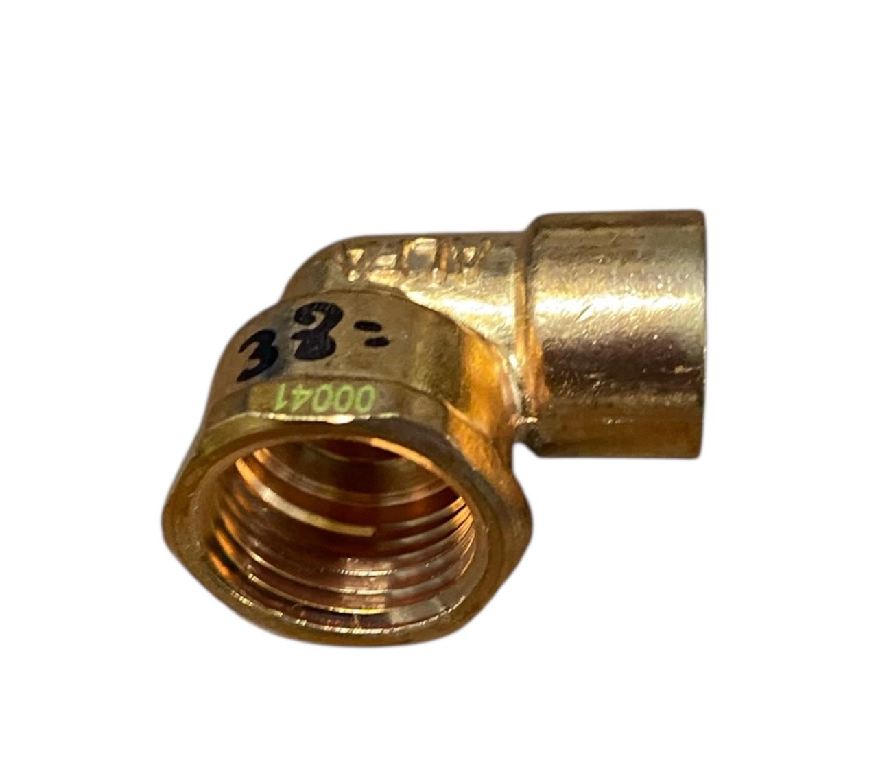 Codo Roscable De Cobre 1/2 X 90